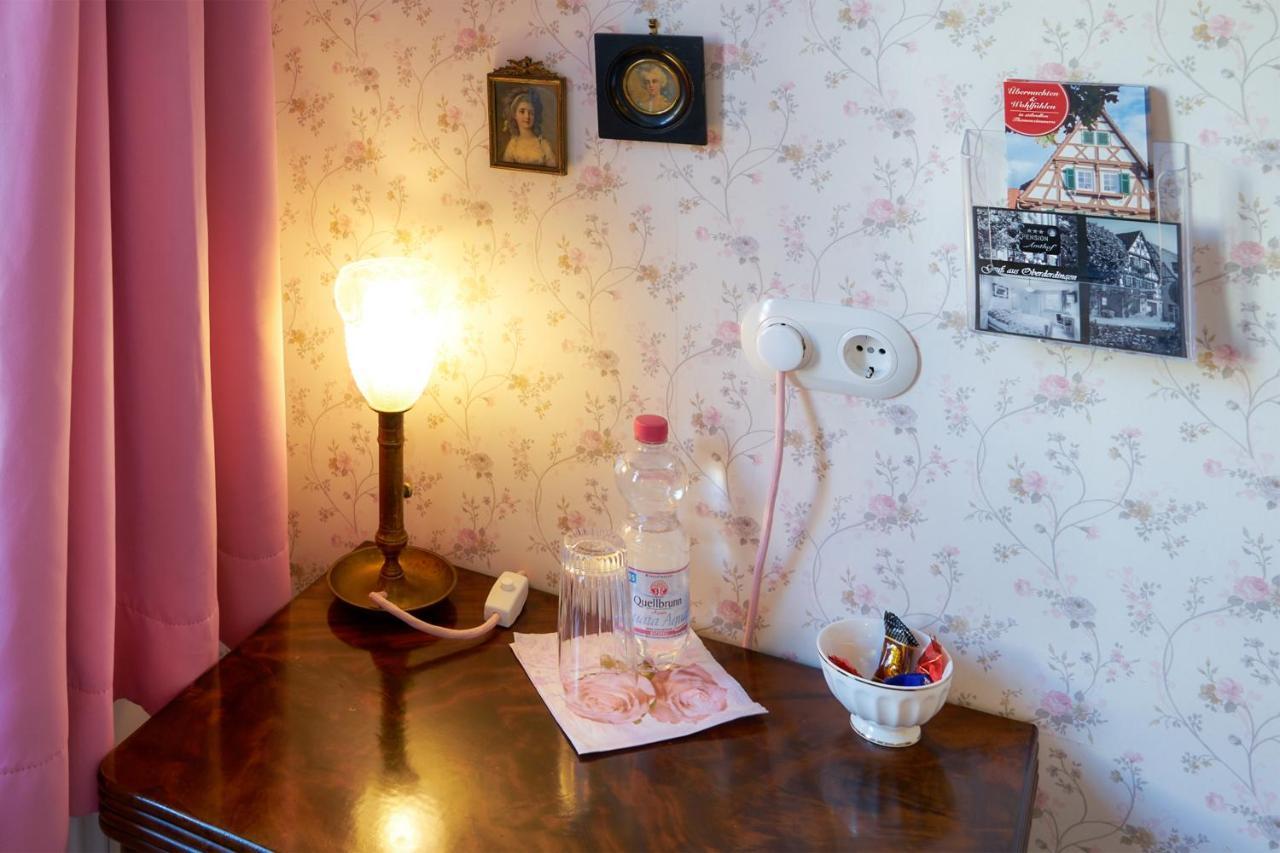 Pension Amthof 오벨던딩언 외부 사진